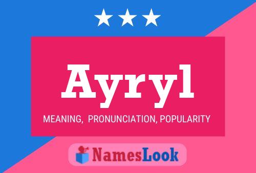 Ayryl Name Poster