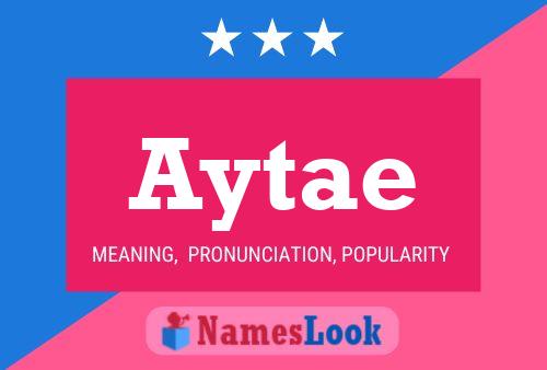 Aytae Name Poster