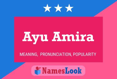 Ayu Amira Name Poster