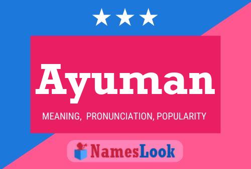 Ayuman Name Poster