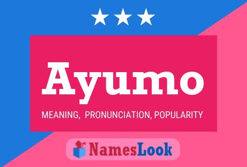 Ayumo Name Poster