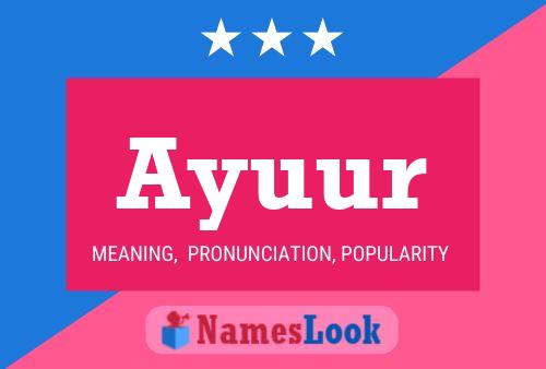 Ayuur Name Poster