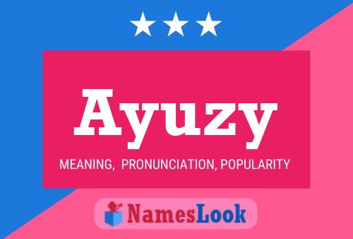 Ayuzy Name Poster