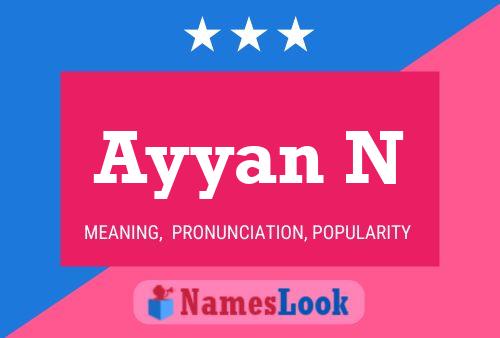 Ayyan N Name Poster