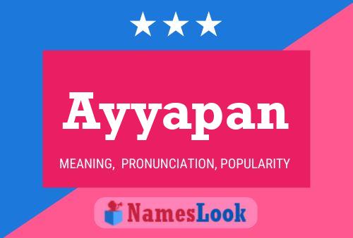 Ayyapan Name Poster