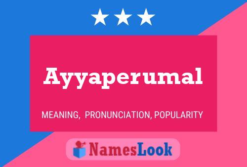 Ayyaperumal Name Poster