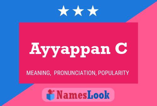 Ayyappan C Name Poster