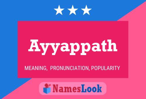 Ayyappath Name Poster