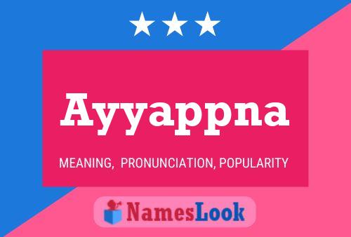 Ayyappna Name Poster