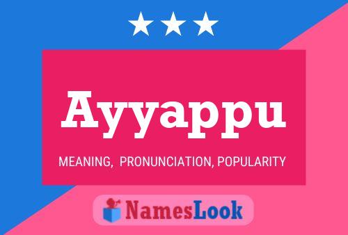 Ayyappu Name Poster