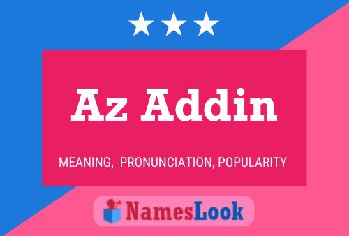 Az Addin Name Poster