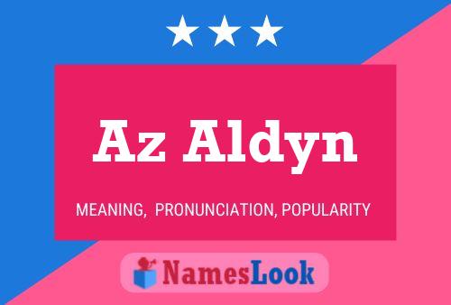 Az Aldyn Name Poster