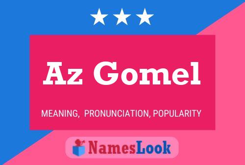 Az Gomel Name Poster