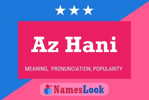 Az Hani Name Poster