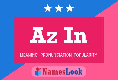 Az In Name Poster