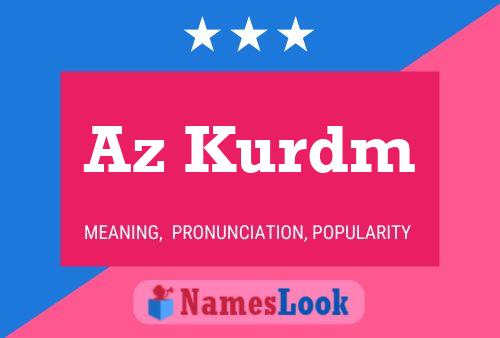 Az Kurdm Name Poster