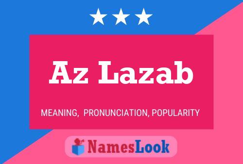 Az Lazab Name Poster