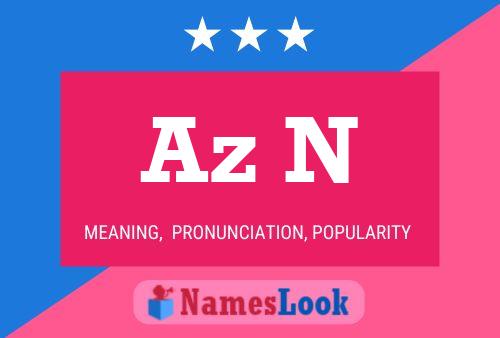 Az N Name Poster