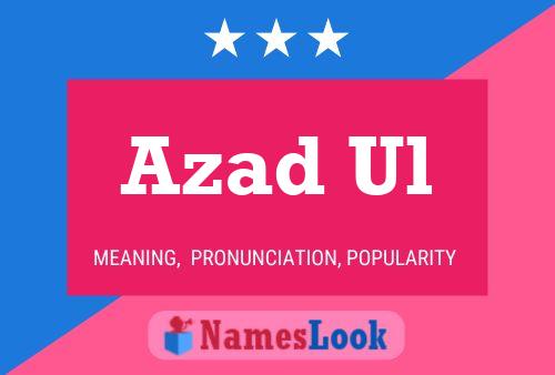 Azad Ul Name Poster