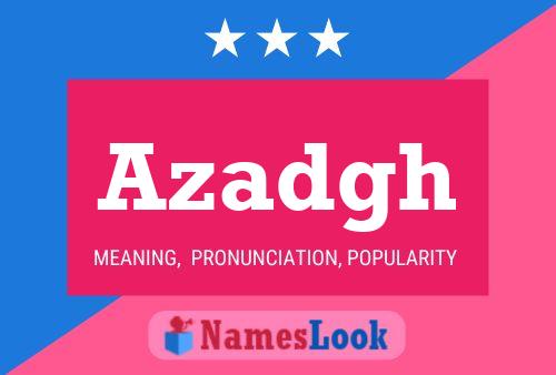 Azadgh Name Poster