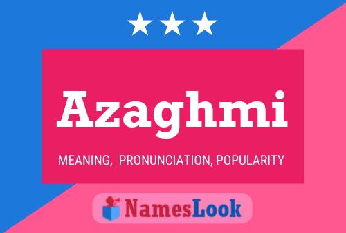 Azaghmi Name Poster