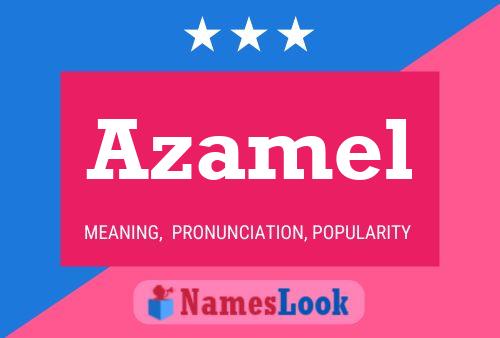 Azamel Name Poster