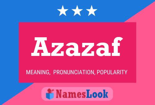 Azazaf Name Poster