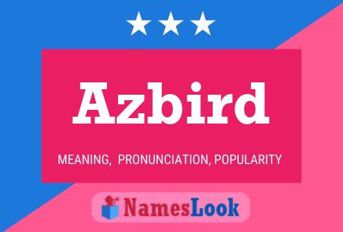 Azbird Name Poster