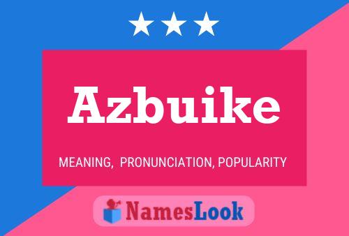 Azbuike Name Poster