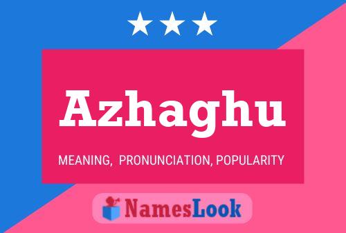 Azhaghu Name Poster