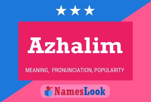 Azhalim Name Poster