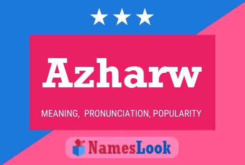 Azharw Name Poster