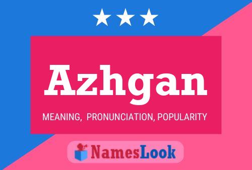 Azhgan Name Poster