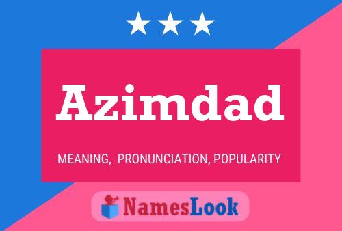 Azimdad Name Poster