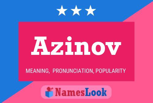 Azinov Name Poster