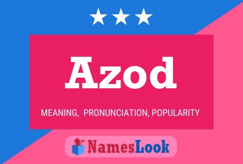 Azod Name Poster