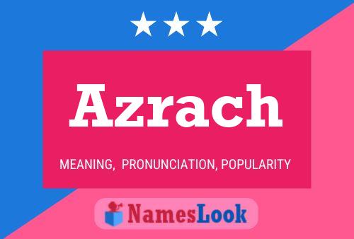 Azrach Name Poster