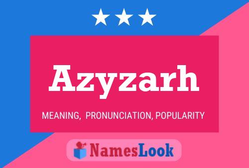 Azyzarh Name Poster