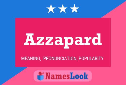 Azzapard Name Poster