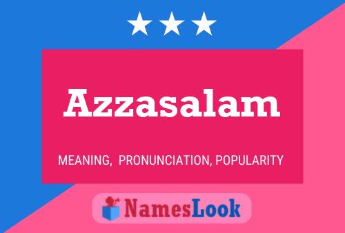 Azzasalam Name Poster