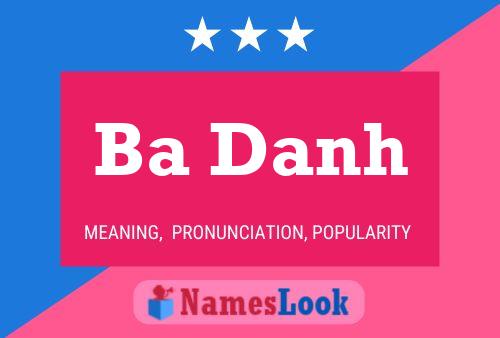 Ba Danh Name Poster