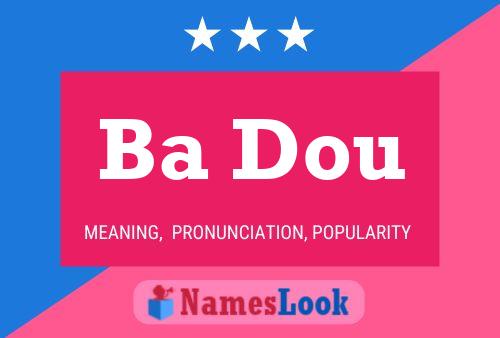 Ba Dou Name Poster