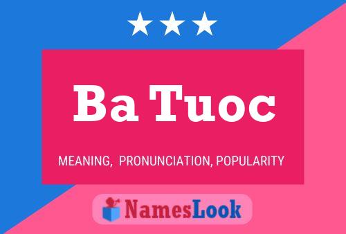 Ba Tuoc Name Poster