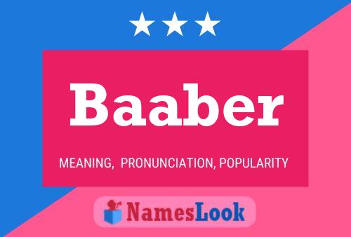 Baaber Name Poster