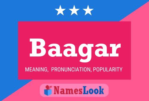 Baagar Name Poster