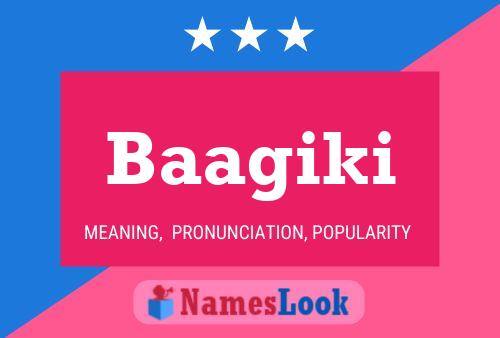 Baagiki Name Poster