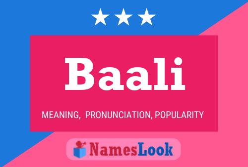 Baali Name Poster