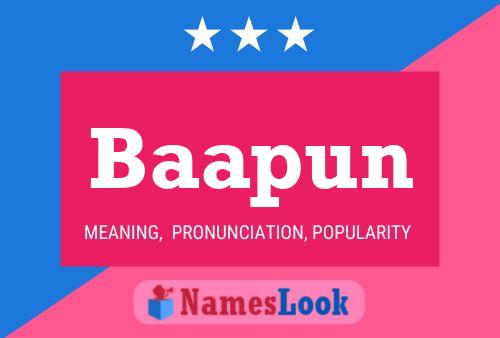 Baapun Name Poster