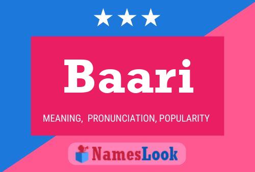 Baari Name Poster