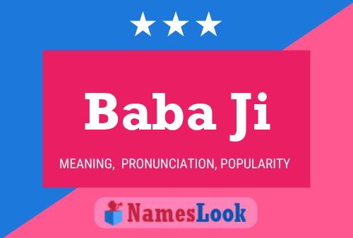 Baba Ji Name Poster